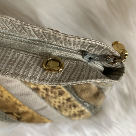 Vtg 70s Bags by Supreme Patchwork Snakeski… - Picture 4 of 8